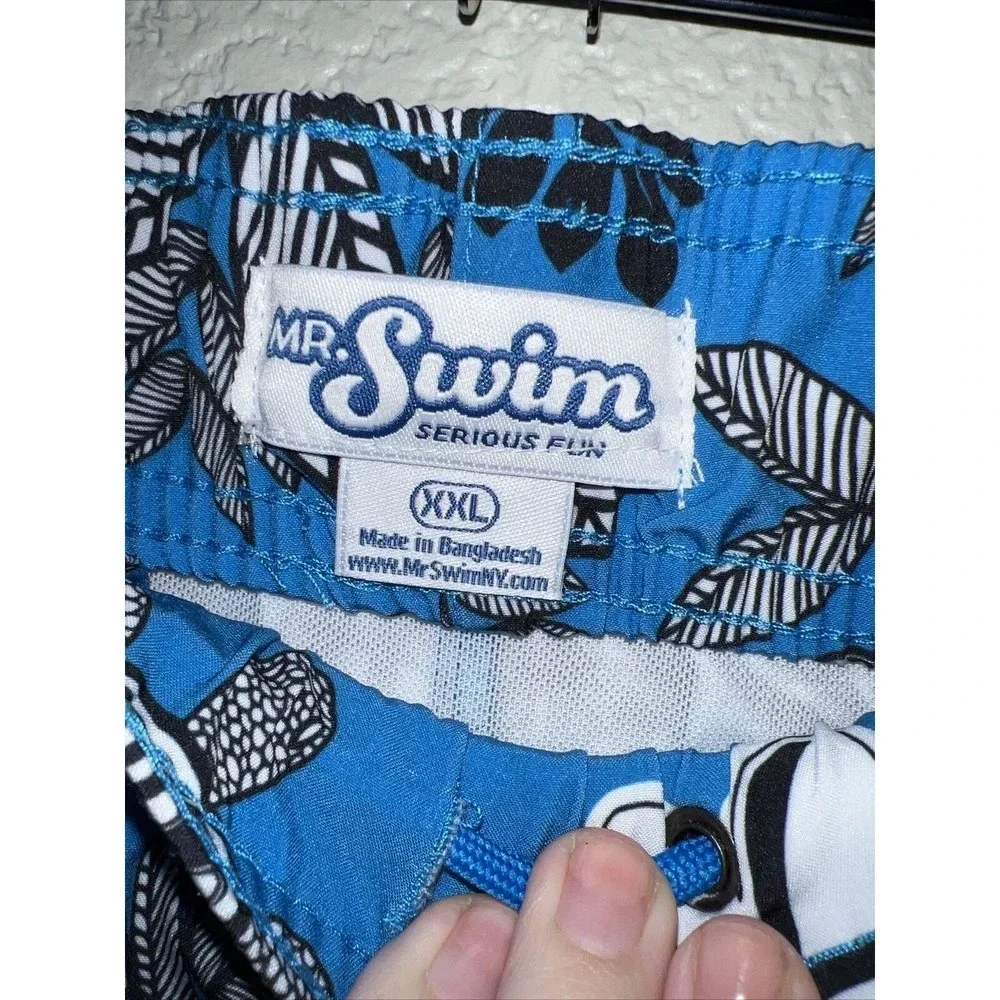 Mr Swim Volley Trunk Turtles Blue size XXL